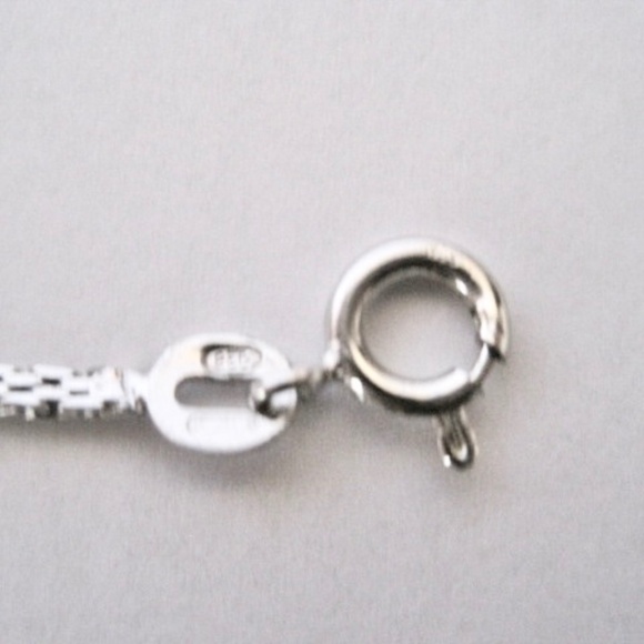 Sterling Silver (0.925) Tassel Pendent Necklace - Picture 6 of 7